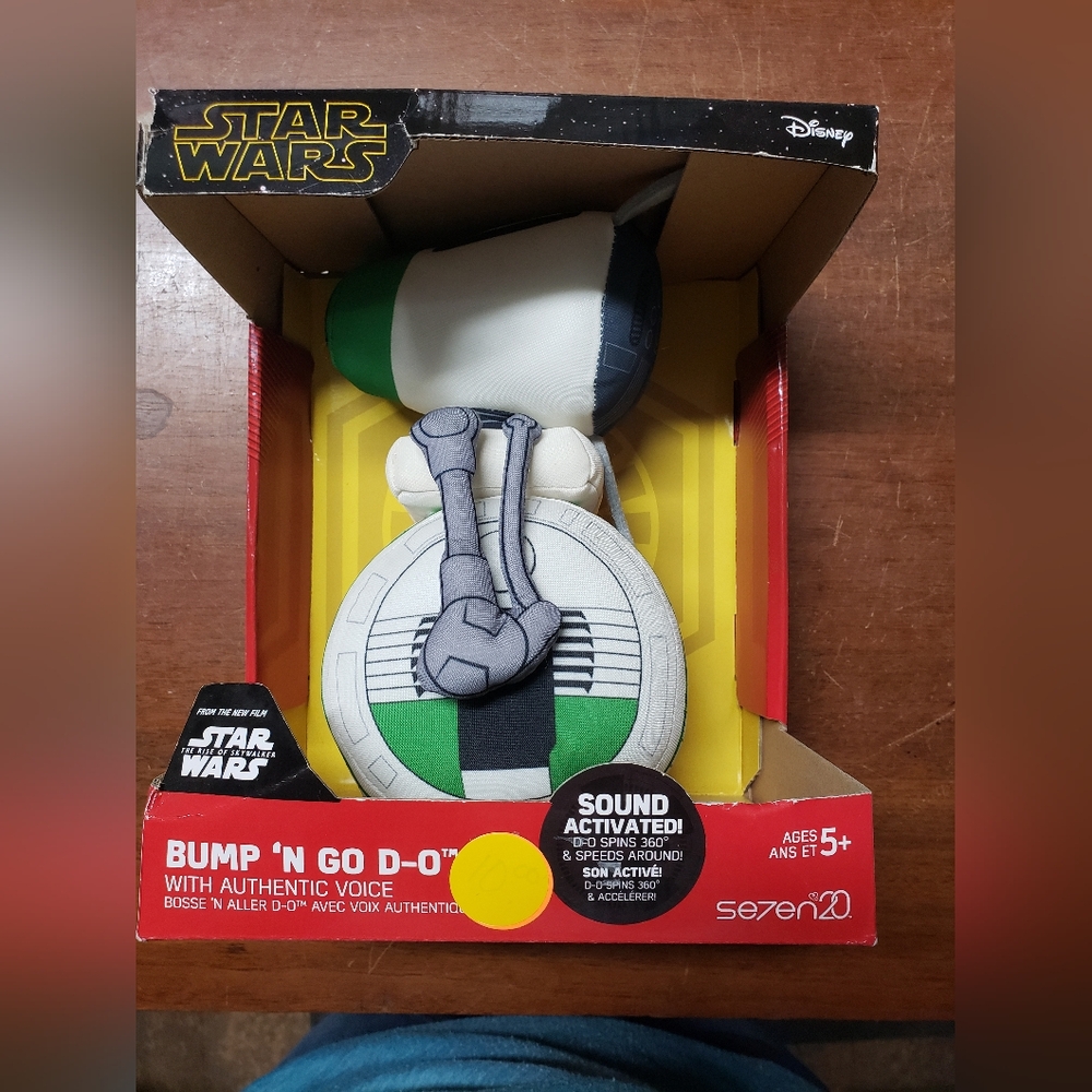Star Wars Bump N Go D-O NEW